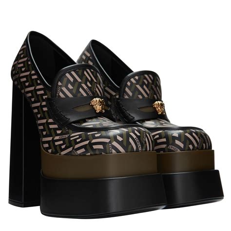 versace intrico platform loafers dupe|versace platform shoes dupes.